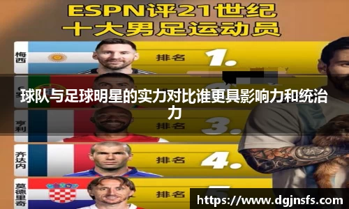 球队与足球明星的实力对比谁更具影响力和统治力